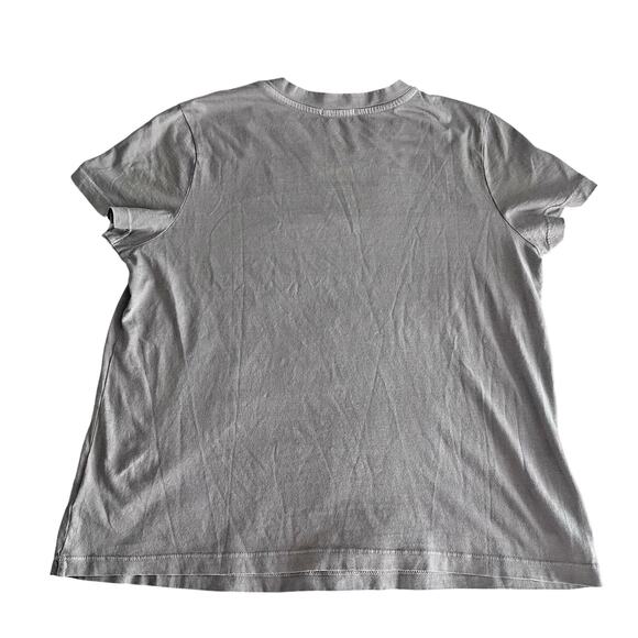 NWT JamesPerse 100% Cotton Crewneck Tee Sz3(L) Taupe Gray Minimalist Capsule - Picture 4 of 8